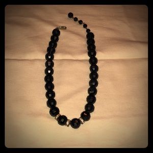 Black vintage necklace